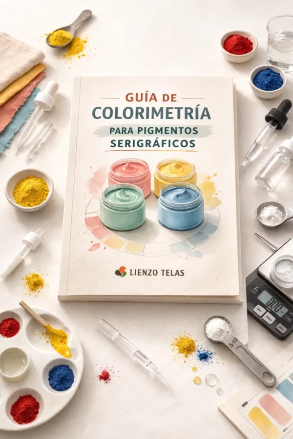 ChatGPT Image 11 mar 2026, 12_10_45 a.m. Recetario de 15 Fórmulas para Pigmentos serigráficos • Guía de Colorimetría